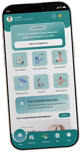 Mashwara AI healthcare app