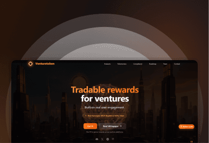 Venturetoken Web3 reward platform