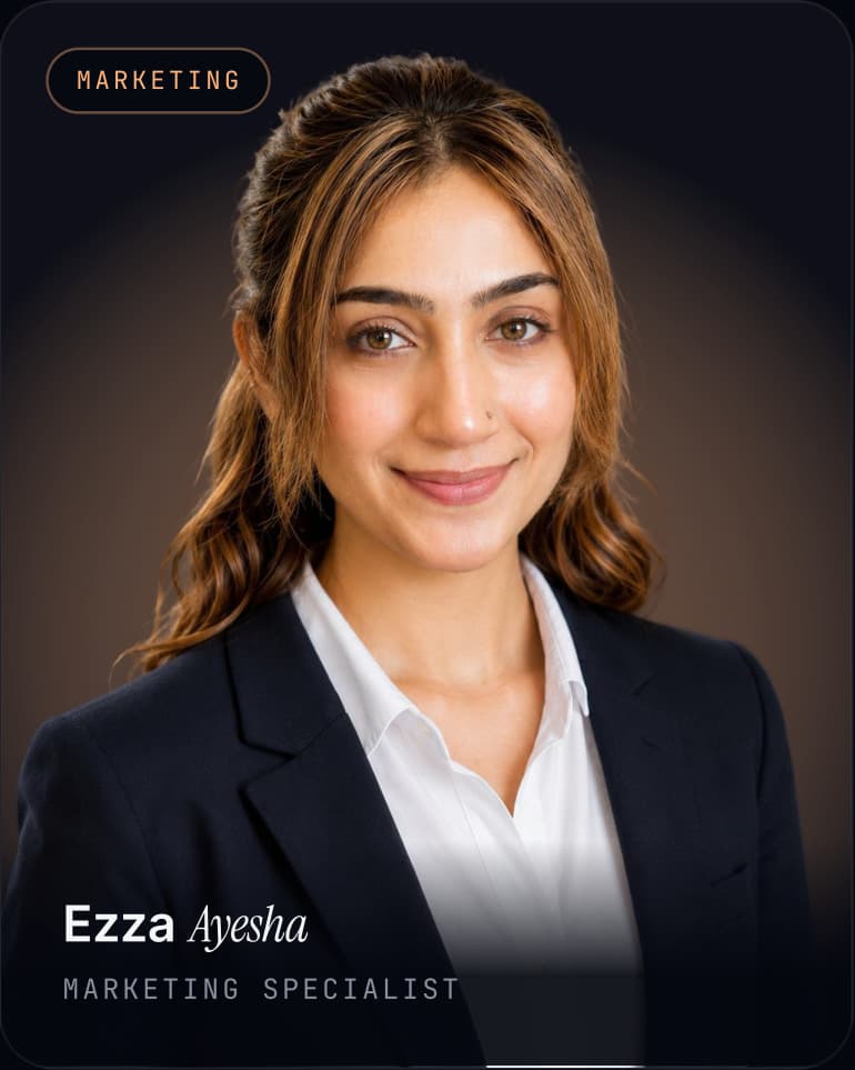 Ezza Ayesha, Marketing Specialist