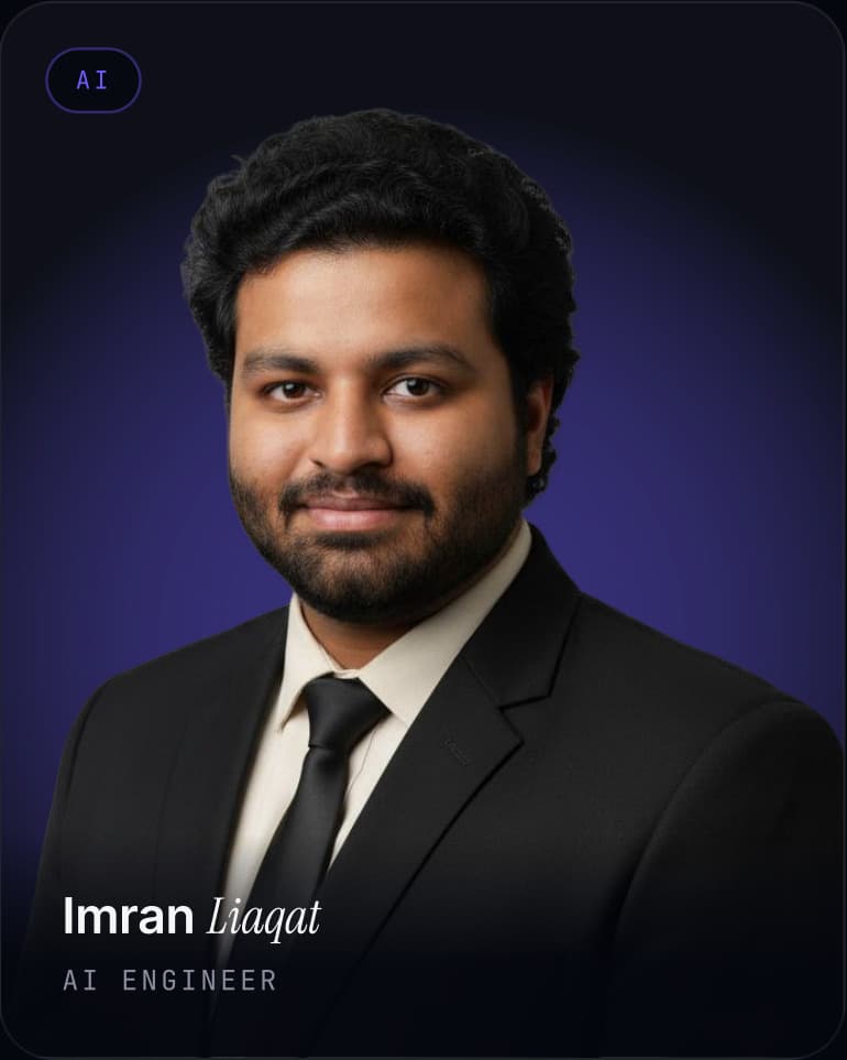 Imran Liaqat, AI Engineer