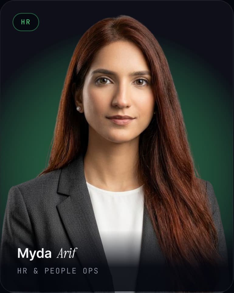 Myda Arif, HR & People Ops
