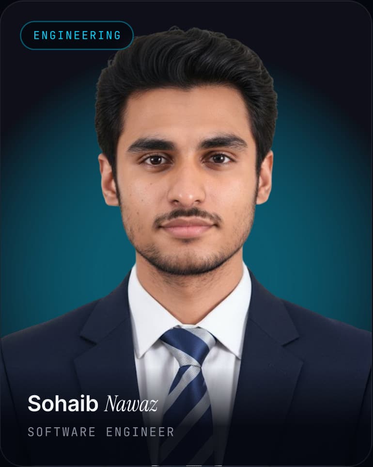 Sohaib Nawaz, Software Engineer
