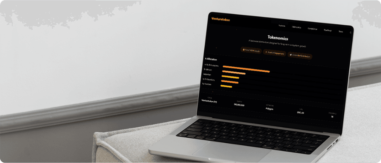 Venturetoken tokenomics — Vt distribution designed for long-term ecosystem growth